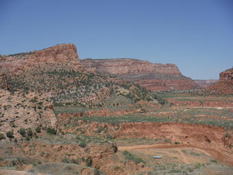 Drylands landscape in the four corners region