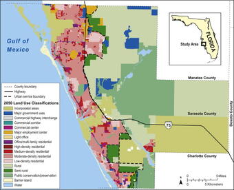 2050 Comprehensive land-use plan for Sarasota County, Florida.