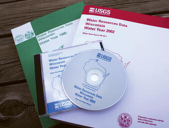 Photo of historical Wisconsin annual data reports