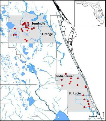 Fish Slam 2019 sampling locations