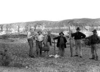 Robert Hill, Rio Grande field trip, 1899