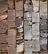 Photo of slabbed core