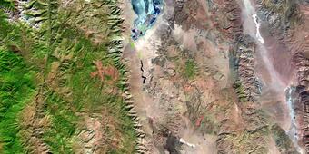 Landsat 8 image of Death Valley, California