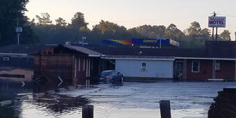 Flooding Spring Lake, NC