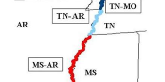 Lower Mississippi Rivers and Streams Assessment Map