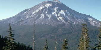 Mt. St. Helens before the eruption