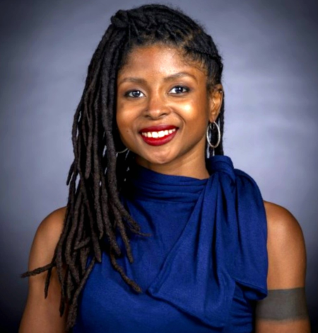 Photo of Denisha Blair with the Colorado Water Science Center