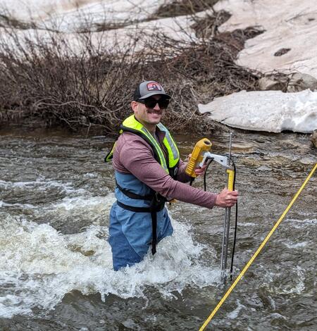 James is a Hydrologist with the Colorado Water Science Center (COWSC) in Lakewood, CO. 
