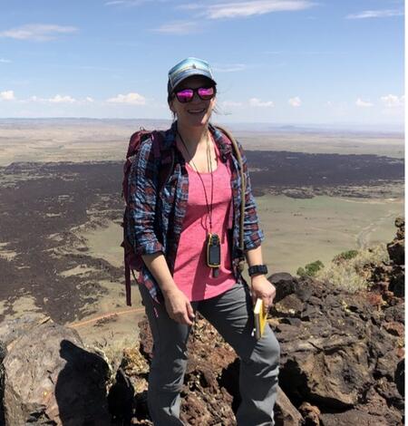 Rumpf standing on an outcropping