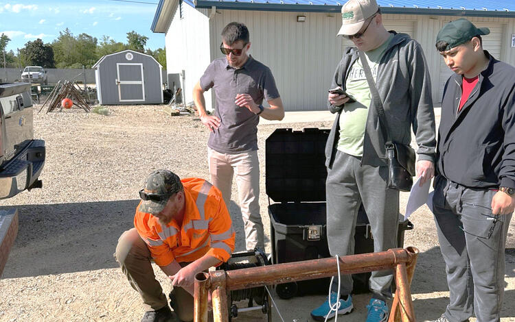 Field Setup for Groundwater Sensors