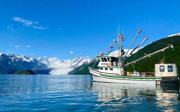 Research Vessel Alaskan Gyre in Prince William Sound