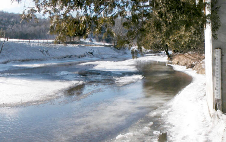 USGS gage 01135300, Sleepers River near St. Johnsbury