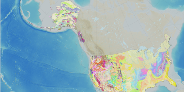 USGS Cooperative National Geologic Map Now Covers 50 States, U.S. Territories