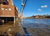 Flooding in Downtown Augusta, Maine