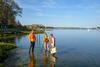Installing monitoring equipment at Cape Cod, MA