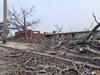 Mark Twain Elementary School tornado damage