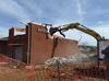 Mark Twain Elementary School Wall Demolition