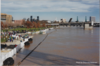 1996 Flood: Willamette River Portland Waterfront