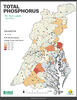 Chesapeake Bay Nontidal Network: 2014-2023 Total Phosphorus Average 10-year Per-Acre Load