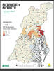 Chesapeake Bay Nontidal Network: 2019-2023 Nitrate + Nitrite Average 5-year Per-Acre Load
