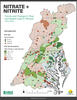 Chesapeake Bay Nontidal Network: 2014-2023 Nitrate + Nitrite 10-year Trends and Percent Change in Flow-normalized Loads