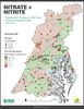 Chesapeake Bay Nontidal Network: 2014-2023 Total Nitrate + Nitrate 10-year Trends and Change in Flow-normalized Per Acre Loads