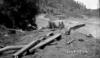 Flood debris along the Fall River 1922