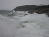 Rough seas