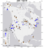 Centennial-Scale Hydroclimate Anomalies, 1000-1100CE