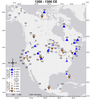 Centennial-Scale Hydroclimate Anomalies, 1200-1300CE