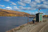 Gaging station on the Tanana River at Nenana, Alaska.