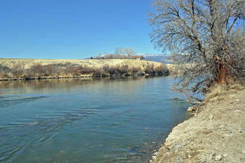 Gunnison River at the Hartland Dam near Delta U.S. Geological Survey
