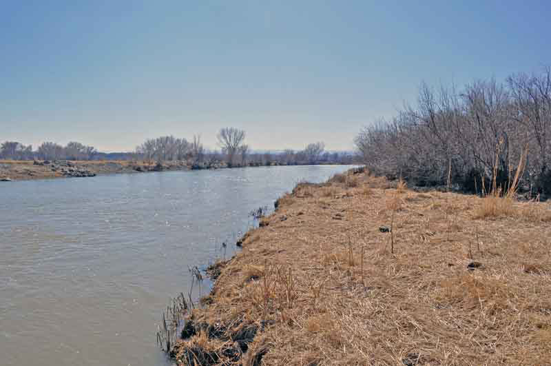Gunnison River at the Hartland Dam near Delta U.S. Geological Survey